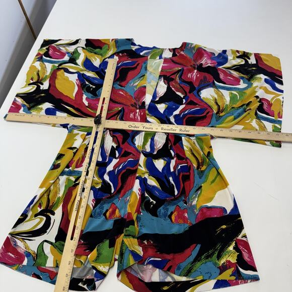 KAMALIKULTURE Norma Kamali Romper Womens Medium Rectangle Plissierter Playsuit - Picture 6 of 9